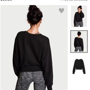 Victoria's Secret Tops - Victoria Sport Crop Crewneck Sweatshirt Victoria's Secret Tops - Victoria Sport Crop Crewneck Sweatshirt